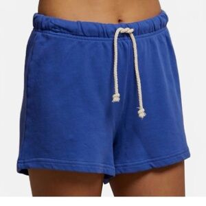 Perfectwhitetee Layla Sweat Shorts In Violet Blue